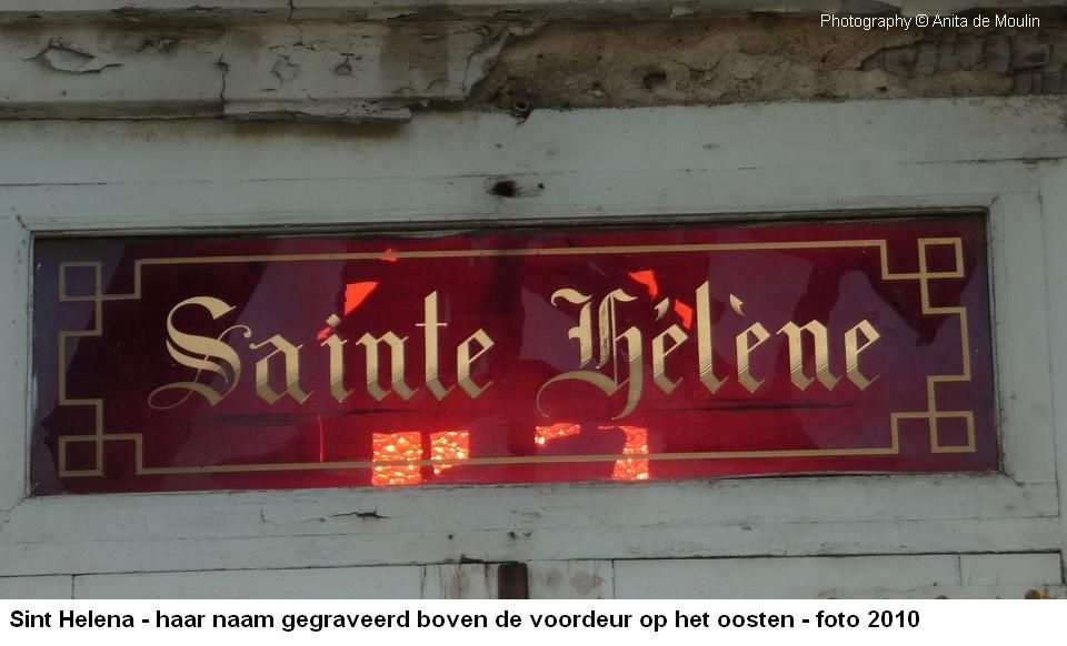 03. Sint Helena naam boven de voordeur 2010